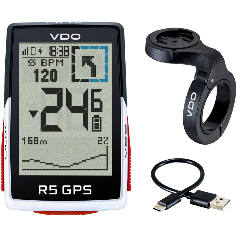 Afbeelding laden in galerijviewer, VDO fietscomputer R5 GPS
