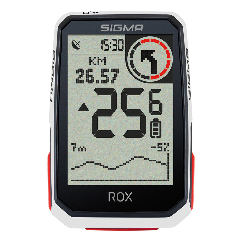 Afbeelding laden in galerijviewer, Sigma rox 4.0 gps zw wit hr stuurhouder + ant + ble borstriem
