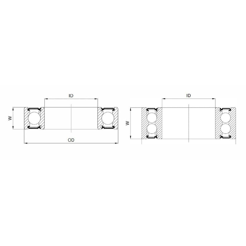 Afbeelding laden in galerijviewer, Union kogellager ball bearing cb-465 20x32x7
