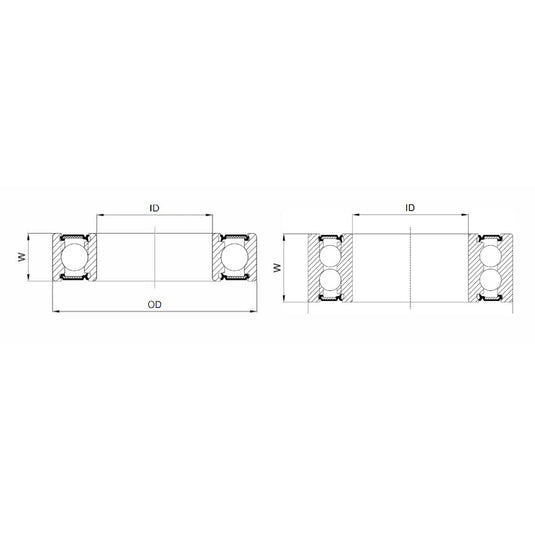 Union kogellager ball bearing cb-465 20x32x7