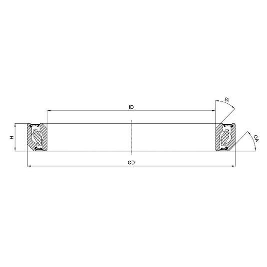 Union kogellager ball bearing cb-710 30,15x39x6,5