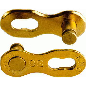 Afbeelding laden in galerijviewer, KMC Fietsketting 9R Ti-N Goud 6.6mm
