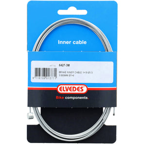 Elvedes rem binnenkabel 3000mm verzinkt �1,5mm t-nippel