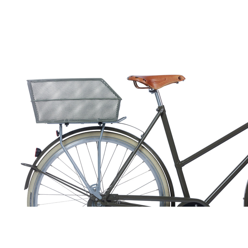 Afbeelding laden in galerijviewer, Basil Cento - fietsmand - achterop - olive green

