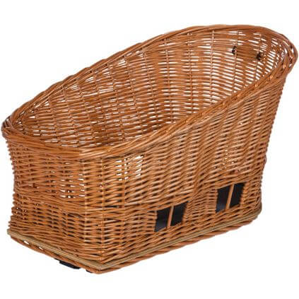 Basil hondenmand pasja mik met kussen 45cm riet bruin
