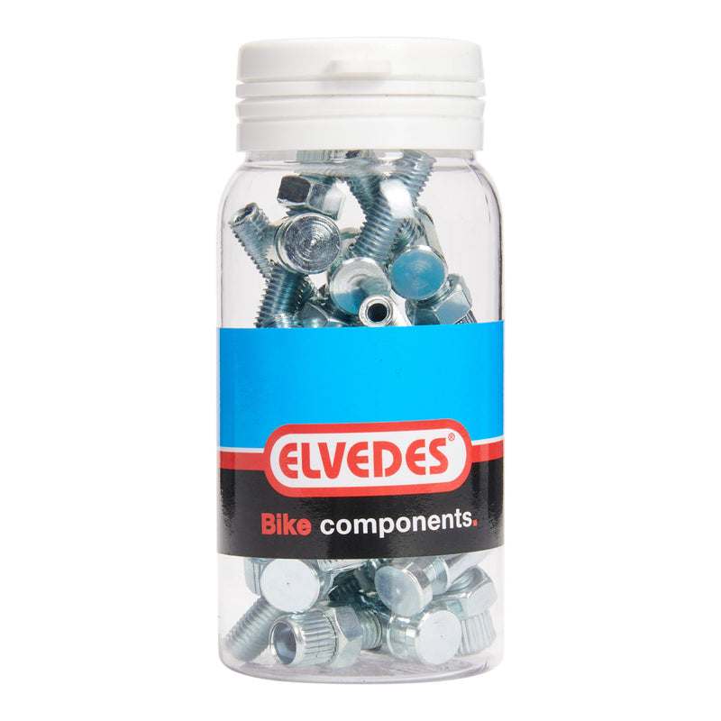 Afbeelding laden in galerijviewer, Elvedes trommelrem versteller m6 staal (15) elv7415
