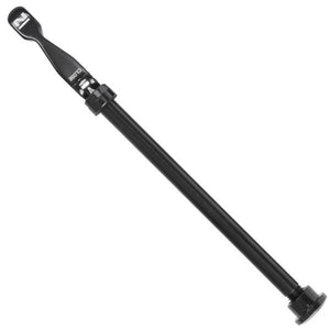Novatec steekas achter m12x172mm met hevel alu zwart