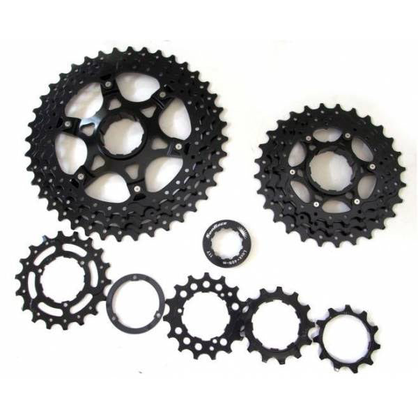 Afbeelding laden in galerijviewer, SunRace cassette 10V 11-40 CSMS3 zwart
