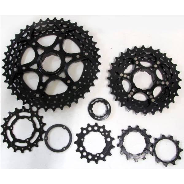 Afbeelding laden in galerijviewer, SunRace cassette 10V 11-40 CSMS3 zwart
