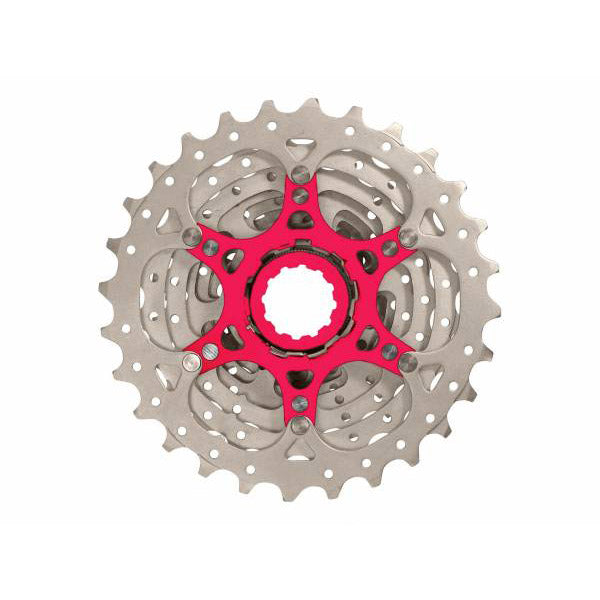 Afbeelding laden in galerijviewer, SunRace csrx0 cassette 10 speed 11-25 metallic zilver in box
