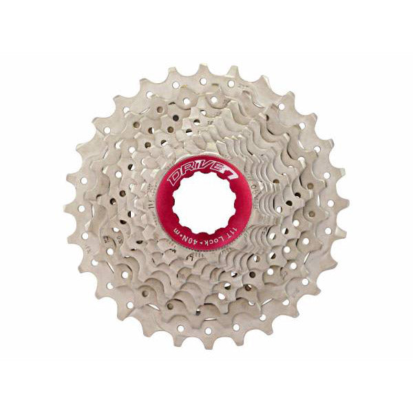 Afbeelding laden in galerijviewer, SunRace csrx0 cassette 10 speed 11-25 metallic zilver in box
