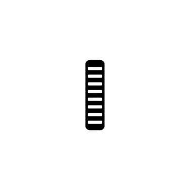 Rrp proguard cable tie - front - sticker - mini - white