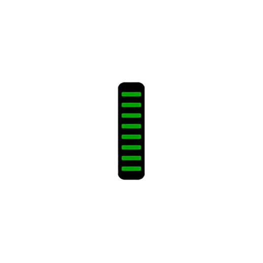 Rrp proguard cable tie - rear - sticker - green