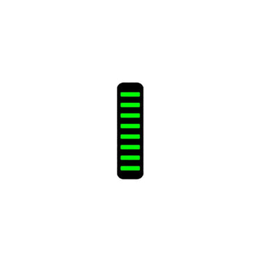 Rrp proguard cable tie - rear - sticker - neon green
