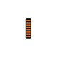 Rrp proguard cable tie - rear - sticker - orange