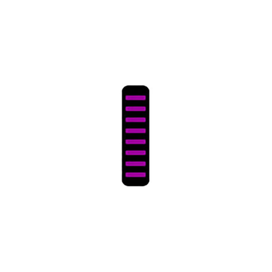 Rrp proguard cable tie - rear - sticker - purple