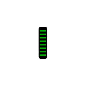 Rrp proguard bolt on v1 - front - sticker - mini - green