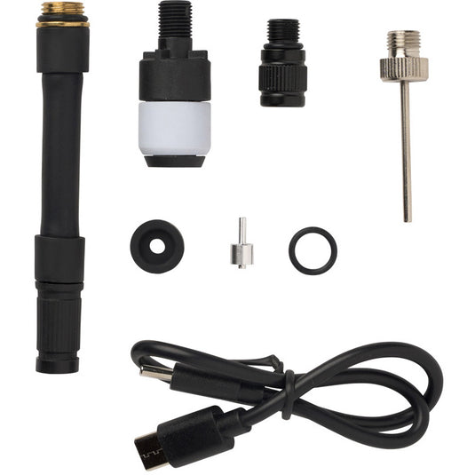 Schwalbe pomp e-micro met scv pompkop adapter