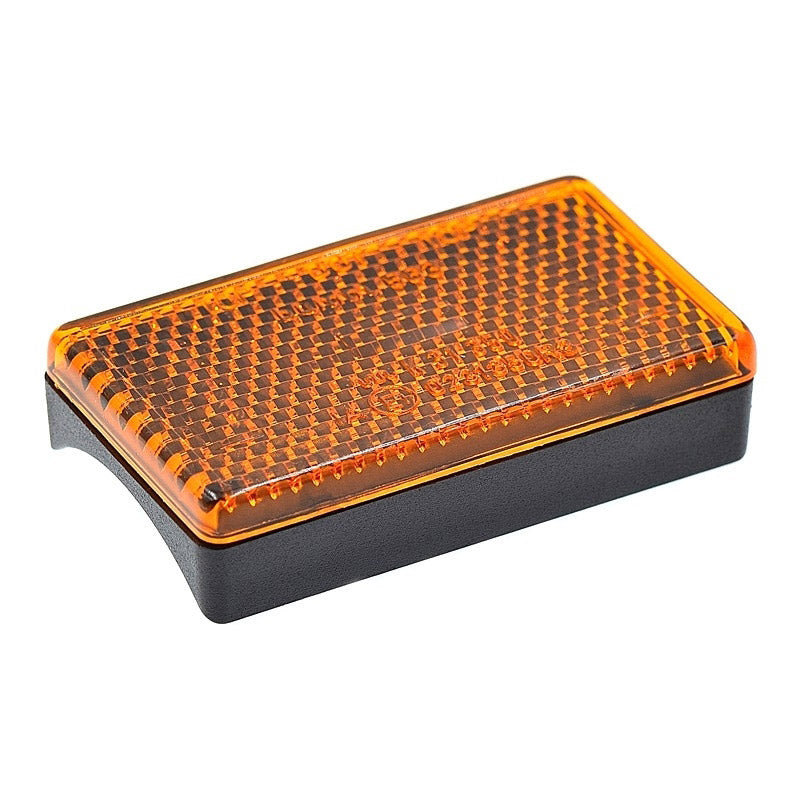 Afbeelding laden in galerijviewer, Busch muller busch m�ller reflector voor fietsbuis zelfklevend oranje
