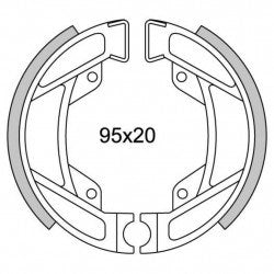 Newfren remsegment 1246 rapido zenith
