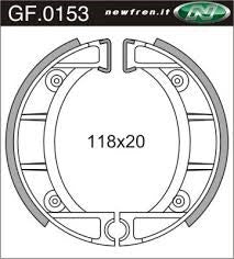 Newfren remsegment 153 grimeca