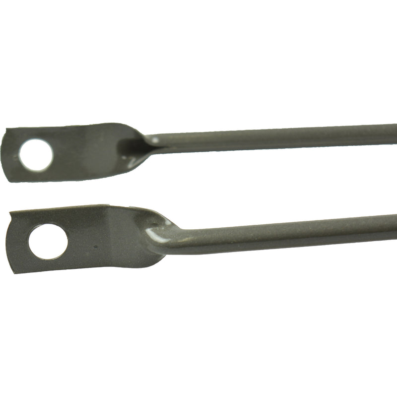Afbeelding laden in galerijviewer, Hulzebos cycle parts b.v. spatbordstang 26sp grijs zilver
