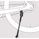 Hebie achtervorkstandaard fix 40 t rear kickstand fix 40 t adj.26 -28