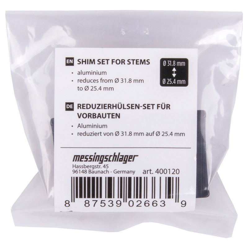 Afbeelding laden in galerijviewer, M-wave opvulset stuur 25,4mm naar 31,8mm zwart
