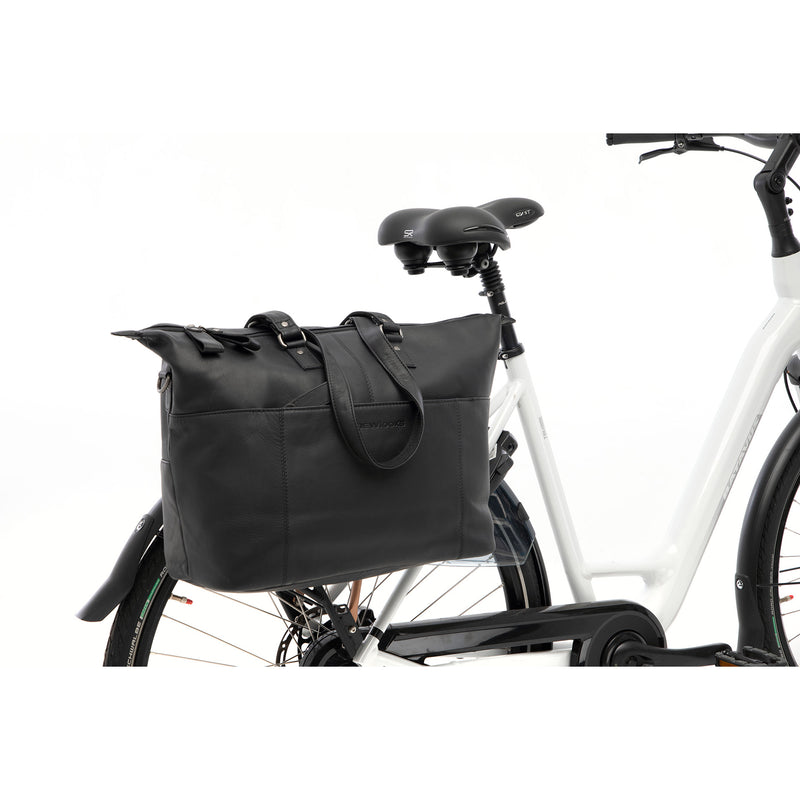 Afbeelding laden in galerijviewer, Newlooxs Verla laptop tas 21L leer black
