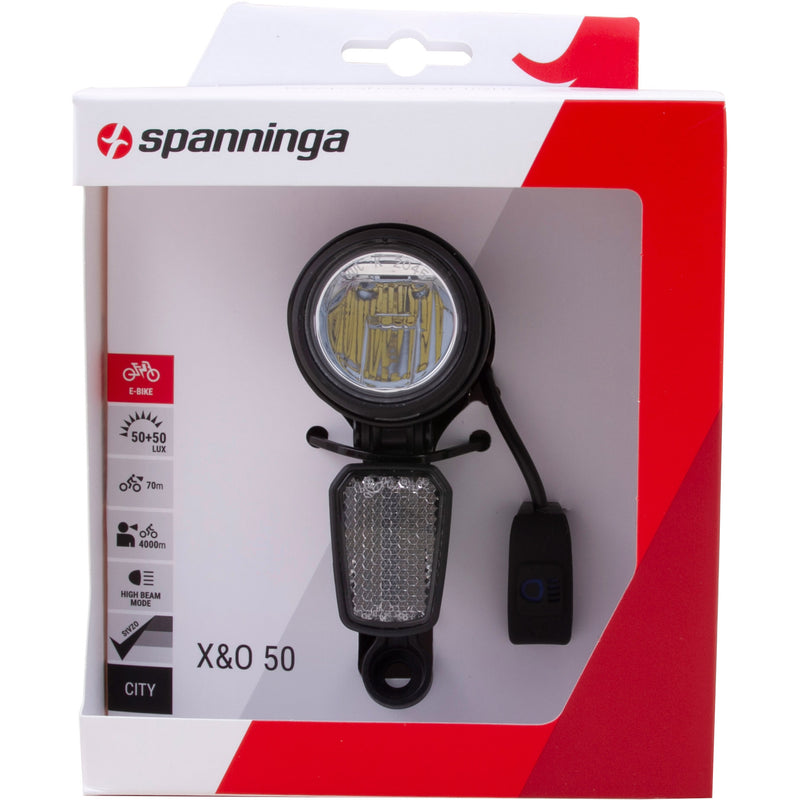 Afbeelding laden in galerijviewer, Spanninga koplamp x o 50 xeaftc 6-36v e-bike
