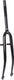 Vork 28 inch 1.1 8 v-brake zwart