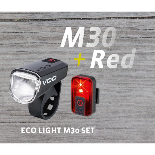 Afbeelding laden in galerijviewer, Verlichtingset VDO Eco Light M30 USB + RED USB

