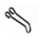 Busch muller busch m�ller koplamphaak medium 45 18mm rvs zwart