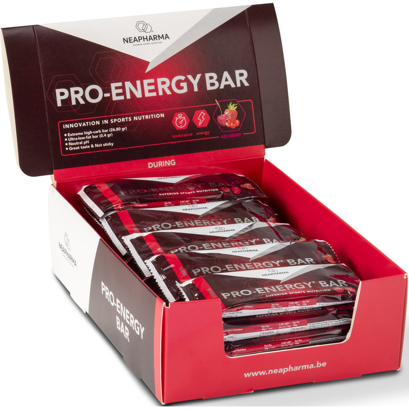 Afbeelding laden in galerijviewer, Neapharma energy bar rode vruchten display (30st)
