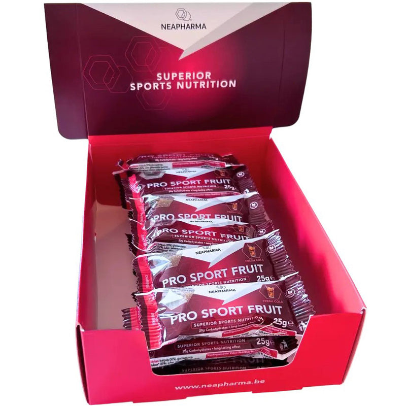 Afbeelding laden in galerijviewer, Neapharma reep pro sport fruit cola display (40st)

