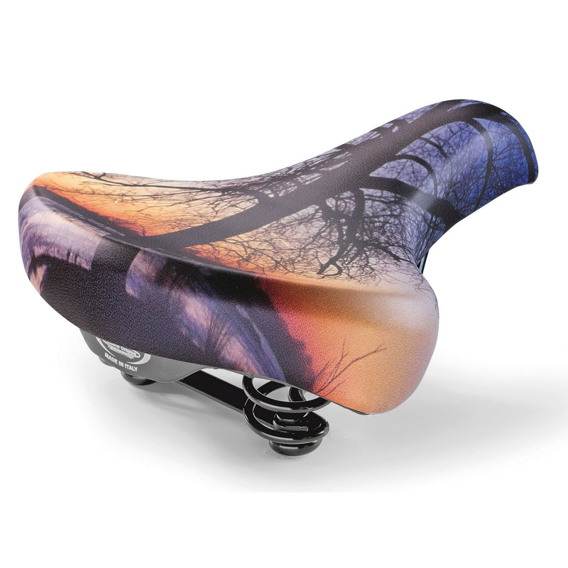 Afbeelding laden in galerijviewer, Monte grappa zadel sunset horse skay met veer
