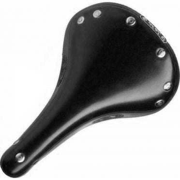 Afbeelding laden in galerijviewer, Selle Italia Zadel Italia V3 Vintage Epoca leder zwart AM
