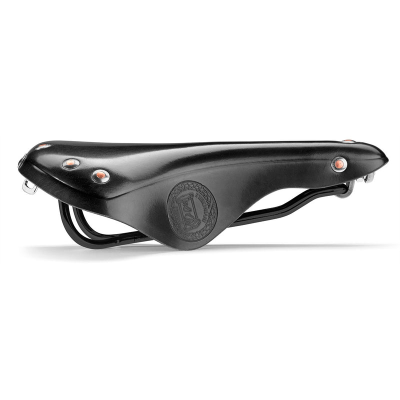 Afbeelding laden in galerijviewer, Selle Italia Zadel Italia V3 Vintage Epoca leder zwart AM
