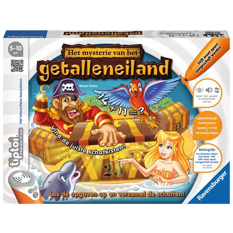 Afbeelding laden in galerijviewer, Ravensburger Tiptoi Het mysterie van het getalleneiland
