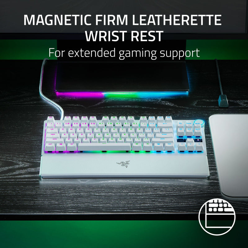 Afbeelding laden in galerijviewer, Razer huntsman v3 tkl white
