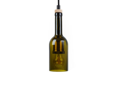 Rebottled hanglamp - olive