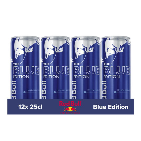 Red bull blue edition energy blik (12x 25cl)