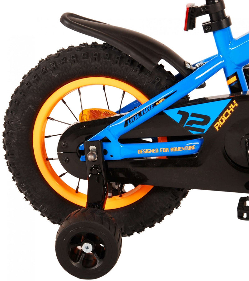 Afbeelding laden in galerijviewer, Volare Rocky Kinderfiets - Jongens - 12 inch - Blauw
