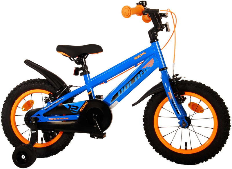 Afbeelding laden in galerijviewer, Volare Rocky Kinderfiets Jongens 14 inch Blauw Twee handremmen
