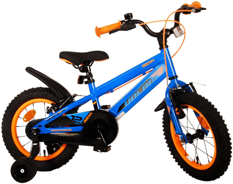 Afbeelding laden in galerijviewer, Volare Rocky Kinderfiets Jongens 14 inch Blauw Twee handremmen
