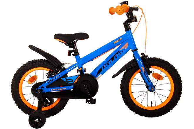 Afbeelding laden in galerijviewer, Volare Rocky Kinderfiets Jongens 14 inch Blauw Twee handremmen
