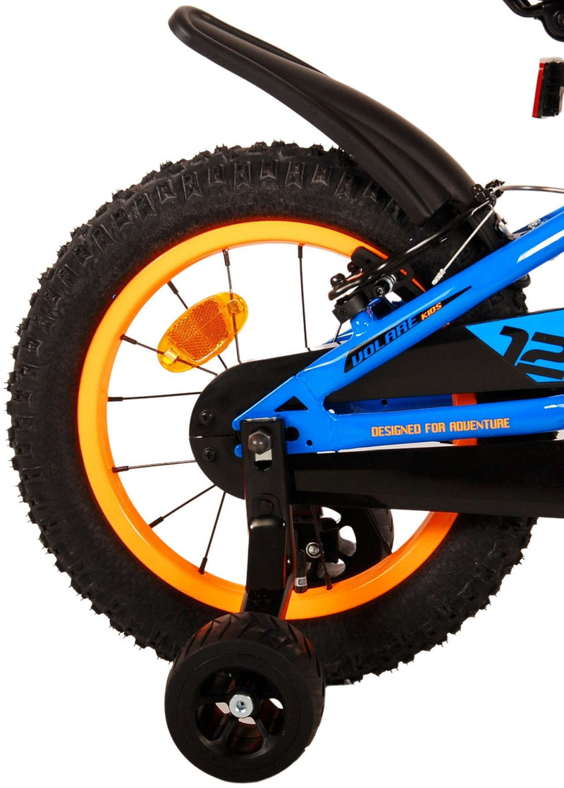 Afbeelding laden in galerijviewer, Volare Rocky Kinderfiets Jongens 14 inch Blauw Twee handremmen
