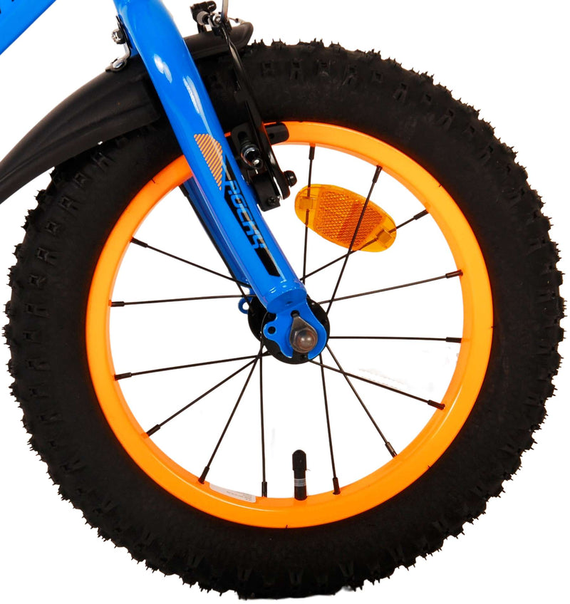 Afbeelding laden in galerijviewer, Volare Rocky Kinderfiets Jongens 14 inch Blauw Twee handremmen
