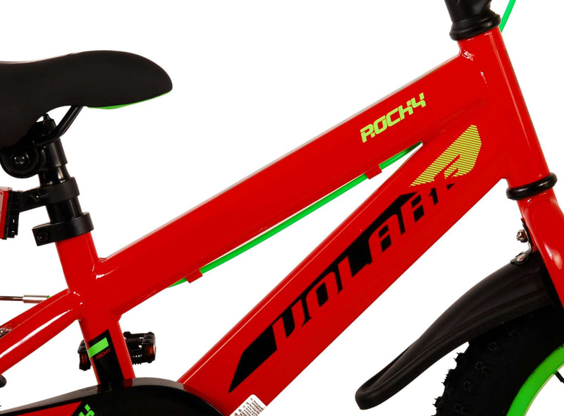Afbeelding laden in galerijviewer, Volare Rocky Kinderfiets Jongens 14 inch Rood Twee handremmen
