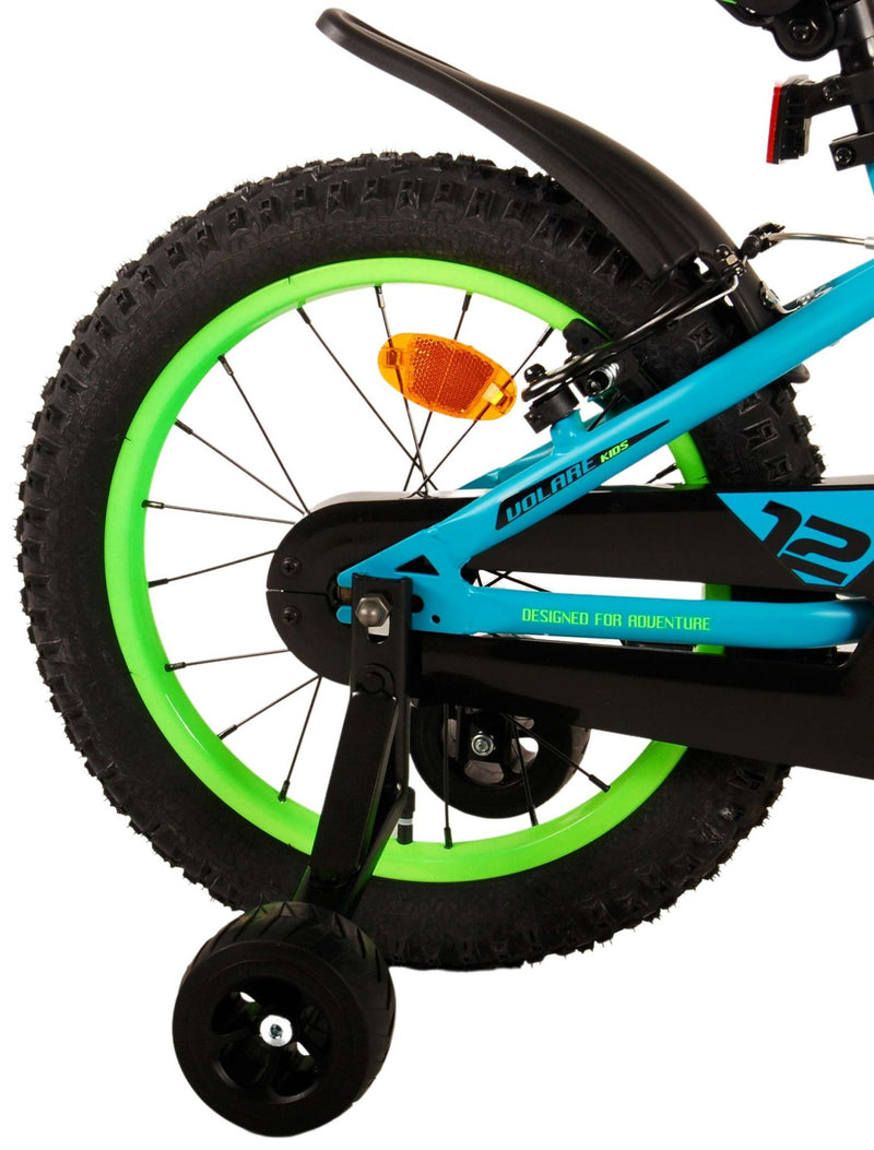 Afbeelding laden in galerijviewer, Volare Rocky Kinderfiets Jongens 16 inch Groen Twee handremmen
